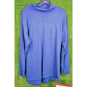 L.L. Bean Turtle Neck Blue Sweater - Women's Size XL